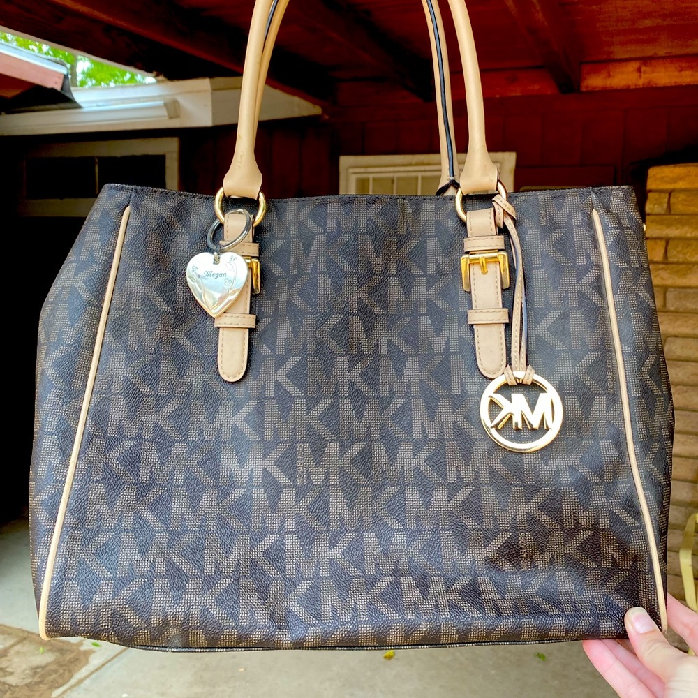 Michael Kors chocolate brown purse